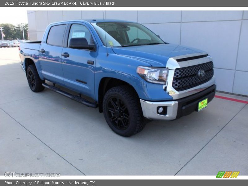 Cavalry Blue / Black 2019 Toyota Tundra SR5 CrewMax 4x4