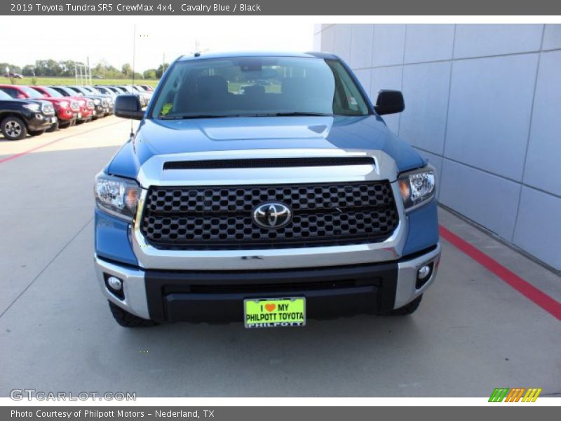 Cavalry Blue / Black 2019 Toyota Tundra SR5 CrewMax 4x4