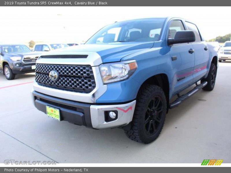 Cavalry Blue / Black 2019 Toyota Tundra SR5 CrewMax 4x4