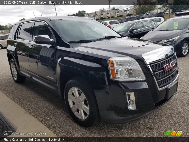 Carbon Black Metallic / Jet Black 2012 GMC Terrain SLE