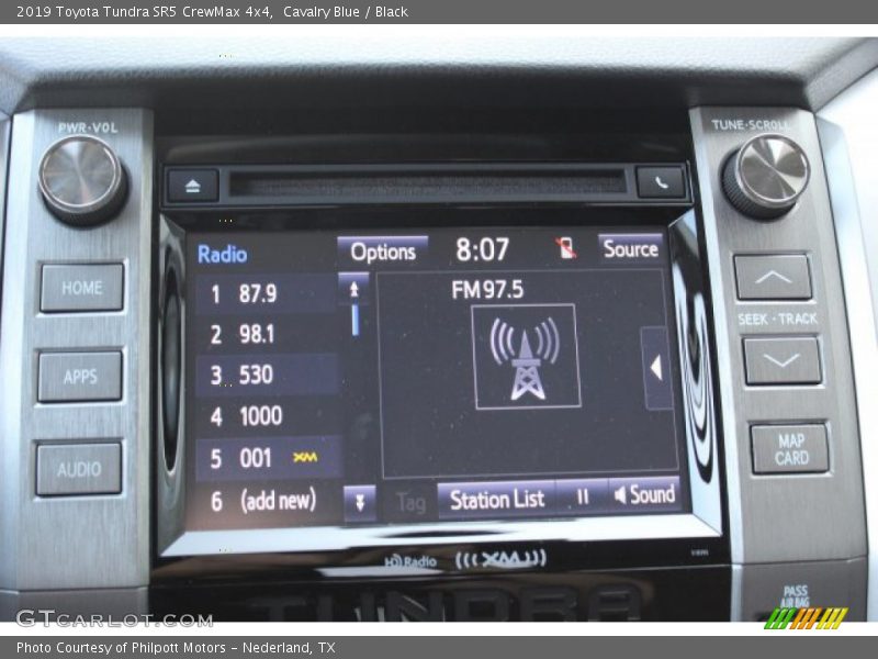 Cavalry Blue / Black 2019 Toyota Tundra SR5 CrewMax 4x4