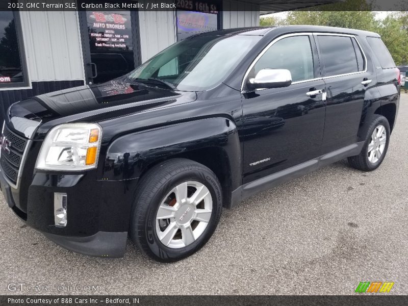 Carbon Black Metallic / Jet Black 2012 GMC Terrain SLE