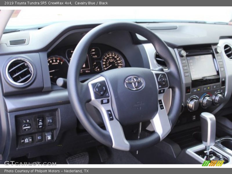 Cavalry Blue / Black 2019 Toyota Tundra SR5 CrewMax 4x4