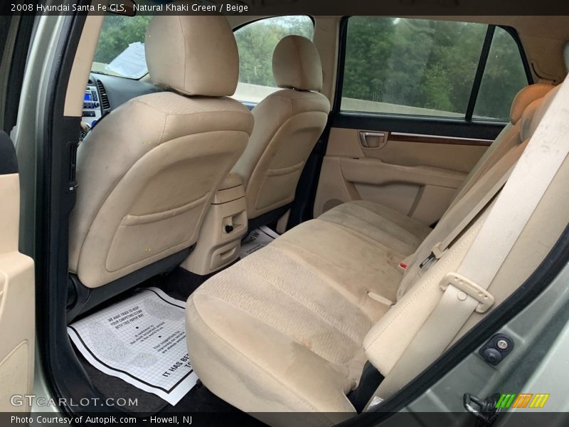 Natural Khaki Green / Beige 2008 Hyundai Santa Fe GLS