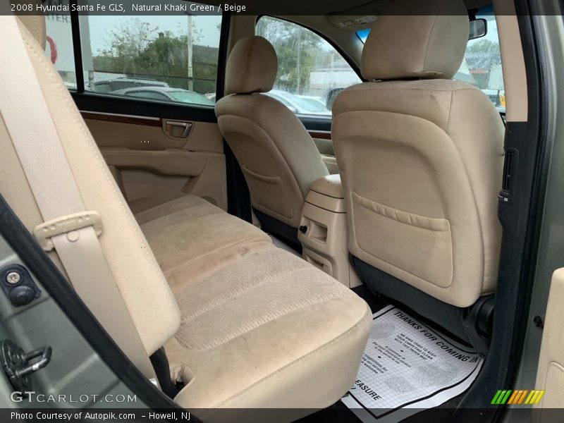 Natural Khaki Green / Beige 2008 Hyundai Santa Fe GLS
