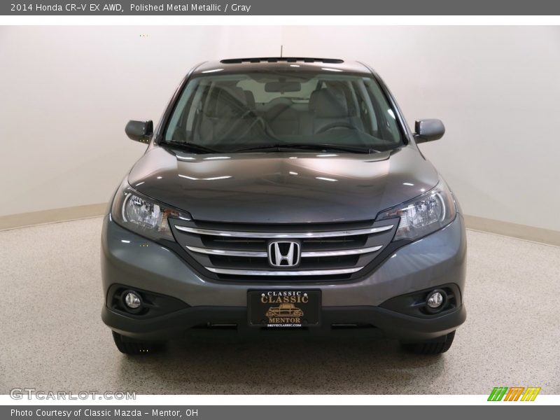 Polished Metal Metallic / Gray 2014 Honda CR-V EX AWD