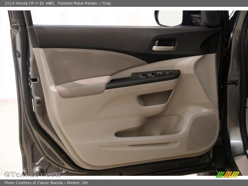 Polished Metal Metallic / Gray 2014 Honda CR-V EX AWD