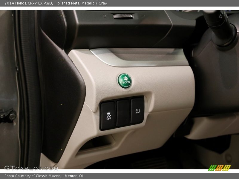 Polished Metal Metallic / Gray 2014 Honda CR-V EX AWD