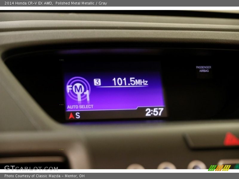 Polished Metal Metallic / Gray 2014 Honda CR-V EX AWD