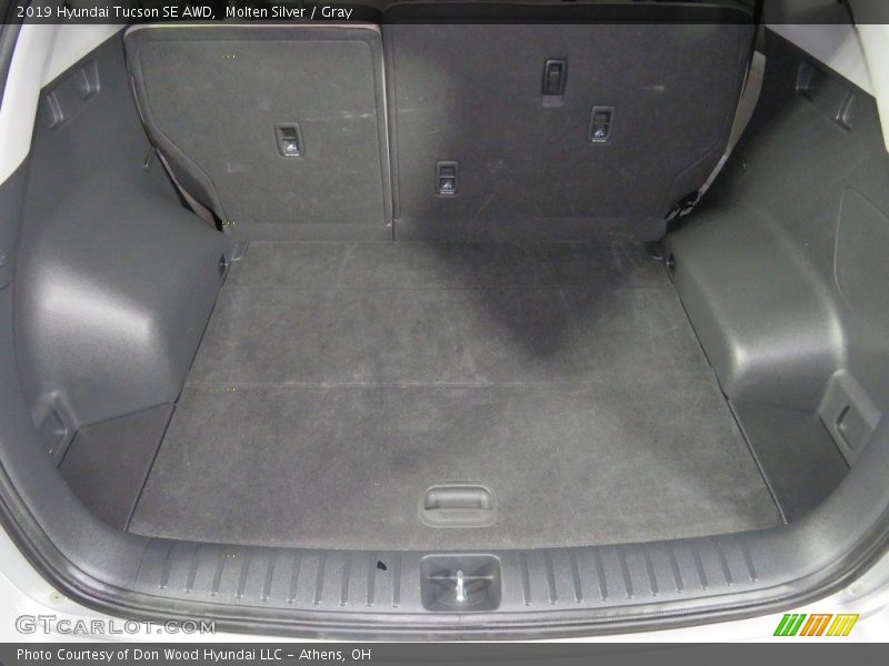 Molten Silver / Gray 2019 Hyundai Tucson SE AWD