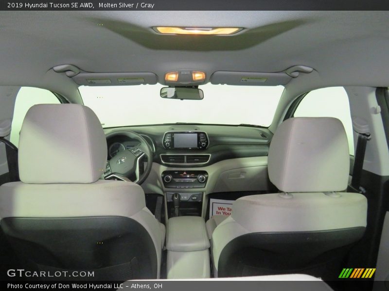 Molten Silver / Gray 2019 Hyundai Tucson SE AWD