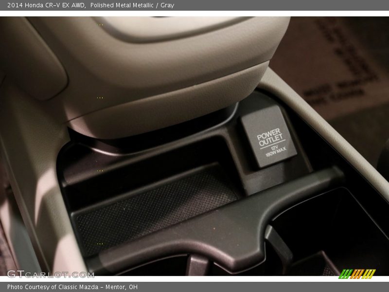 Polished Metal Metallic / Gray 2014 Honda CR-V EX AWD