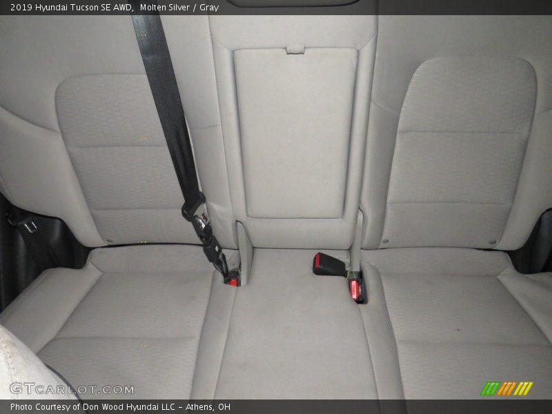 Molten Silver / Gray 2019 Hyundai Tucson SE AWD