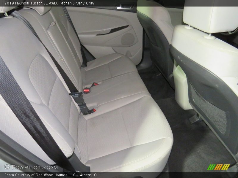 Molten Silver / Gray 2019 Hyundai Tucson SE AWD