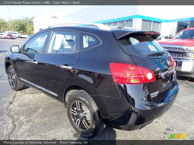 Super Black / Black 2014 Nissan Rogue Select S AWD