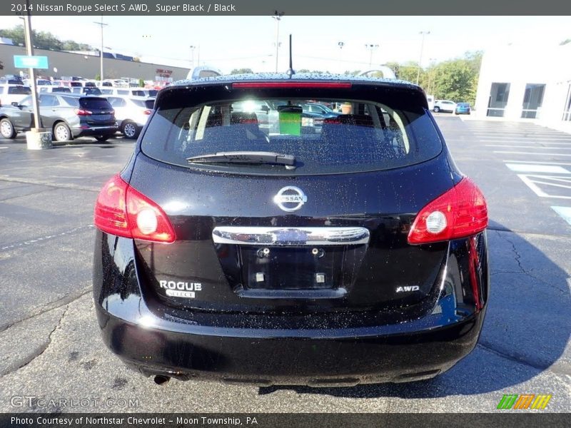 Super Black / Black 2014 Nissan Rogue Select S AWD