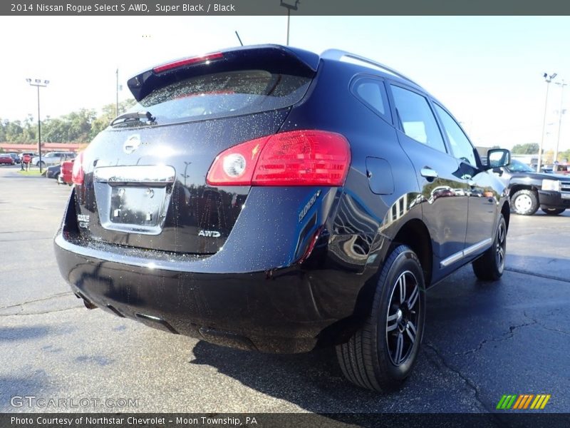 Super Black / Black 2014 Nissan Rogue Select S AWD
