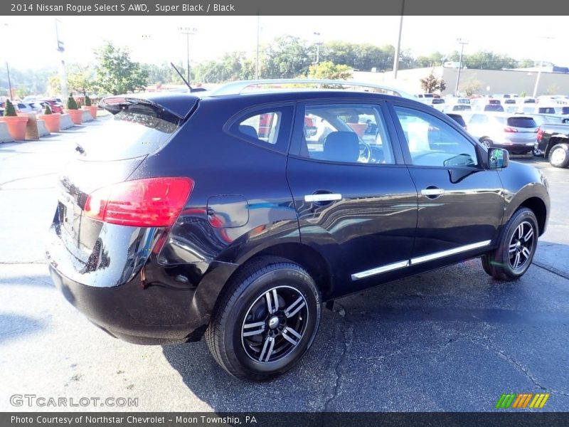 Super Black / Black 2014 Nissan Rogue Select S AWD
