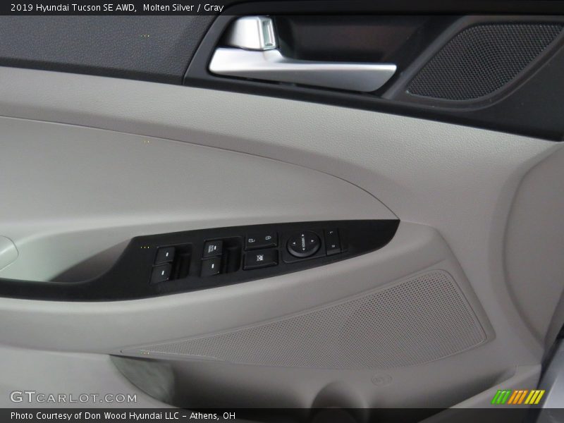 Molten Silver / Gray 2019 Hyundai Tucson SE AWD