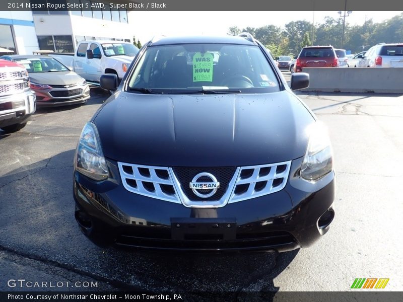 Super Black / Black 2014 Nissan Rogue Select S AWD