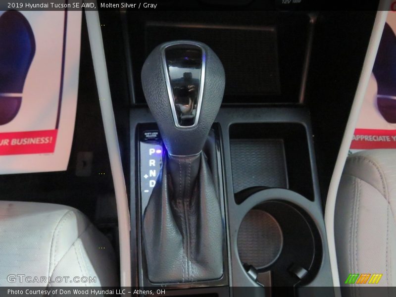 Molten Silver / Gray 2019 Hyundai Tucson SE AWD