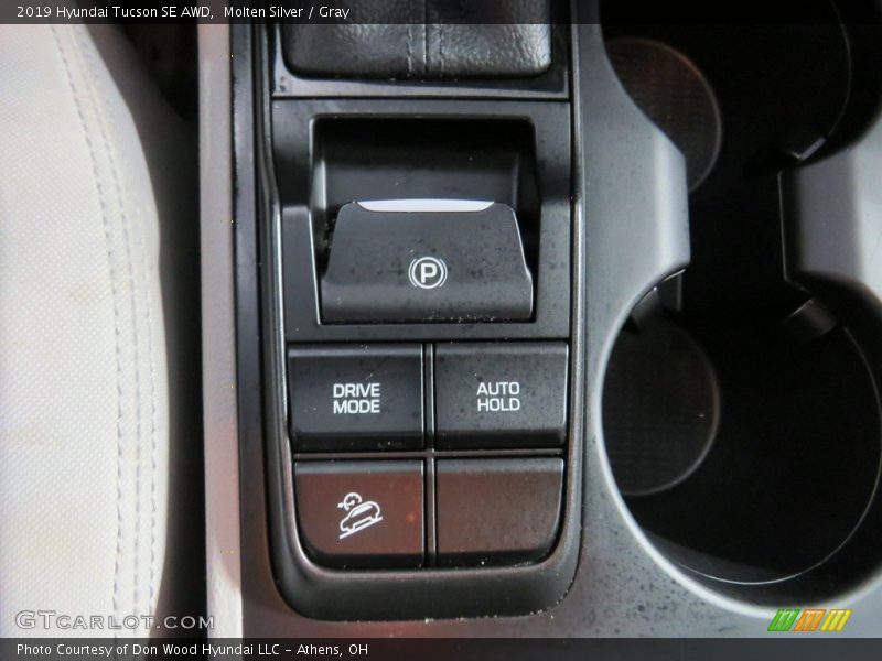 Molten Silver / Gray 2019 Hyundai Tucson SE AWD