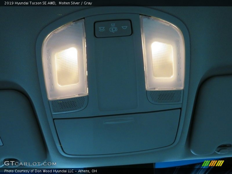 Molten Silver / Gray 2019 Hyundai Tucson SE AWD