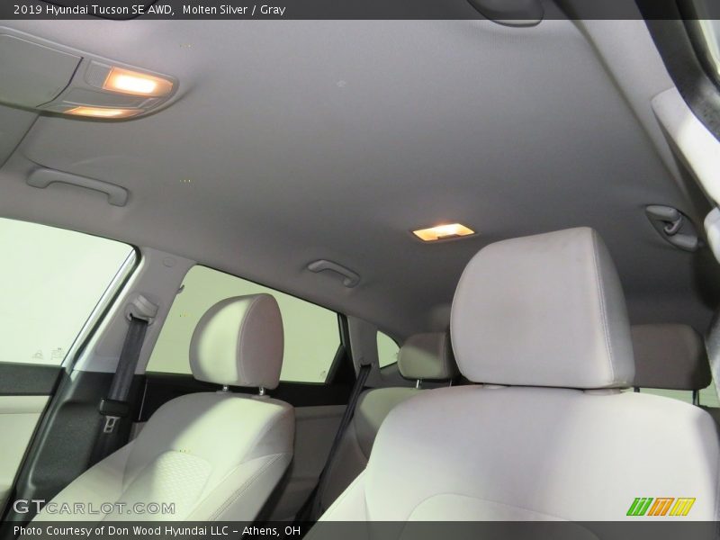 Molten Silver / Gray 2019 Hyundai Tucson SE AWD