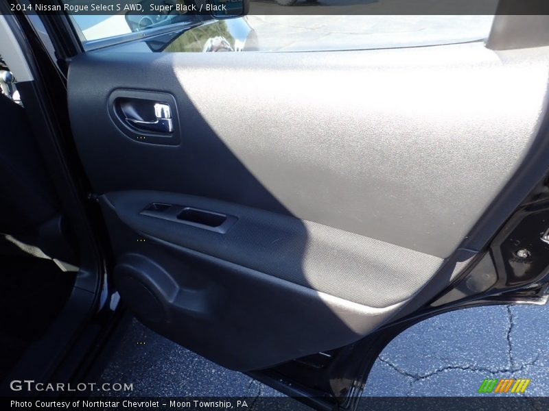 Super Black / Black 2014 Nissan Rogue Select S AWD