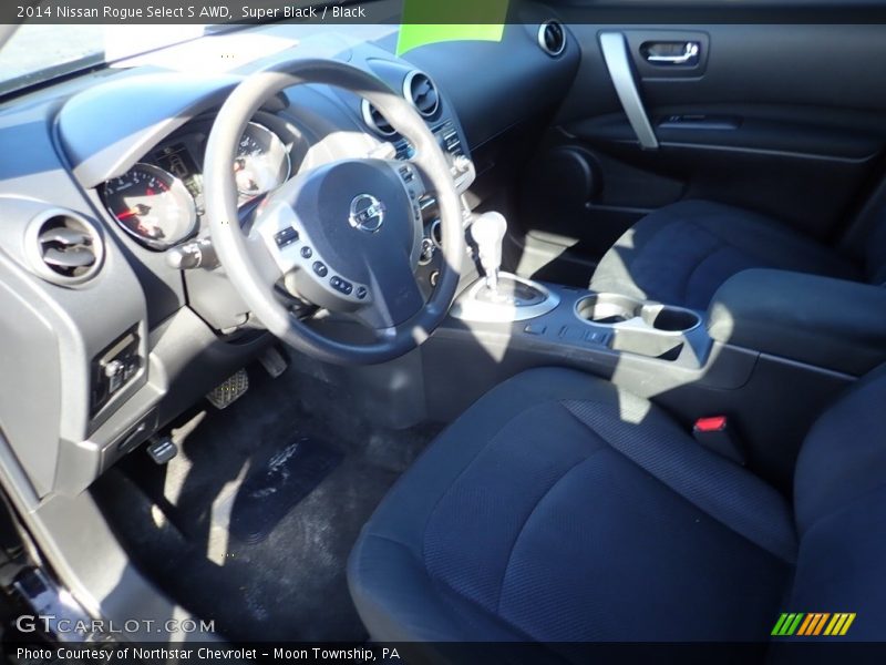 Super Black / Black 2014 Nissan Rogue Select S AWD