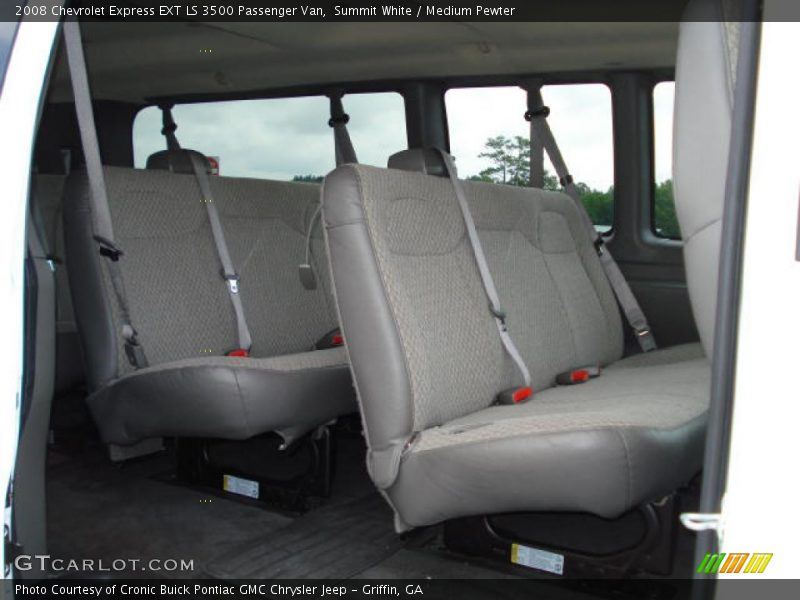 Summit White / Medium Pewter 2008 Chevrolet Express EXT LS 3500 Passenger Van
