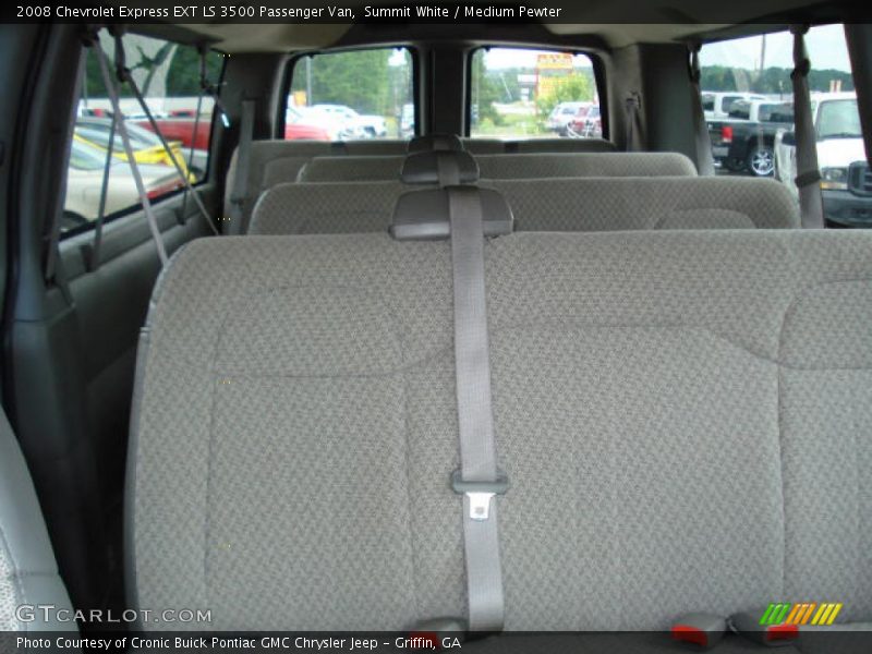 Summit White / Medium Pewter 2008 Chevrolet Express EXT LS 3500 Passenger Van