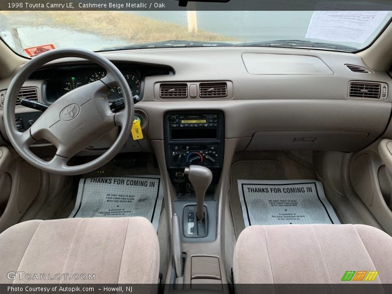 Cashmere Beige Metallic / Oak 1998 Toyota Camry LE