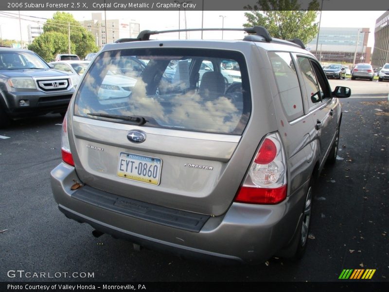 Crystal Gray Metallic / Graphite Gray 2006 Subaru Forester 2.5 X