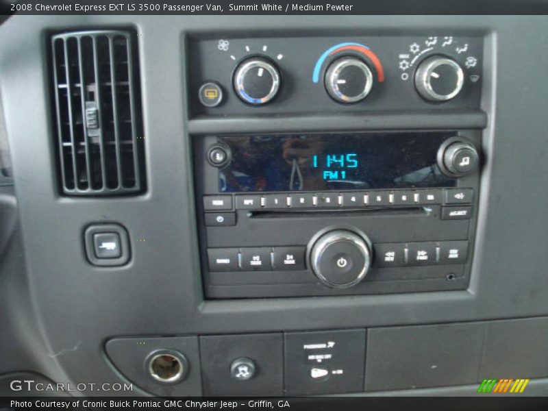Summit White / Medium Pewter 2008 Chevrolet Express EXT LS 3500 Passenger Van