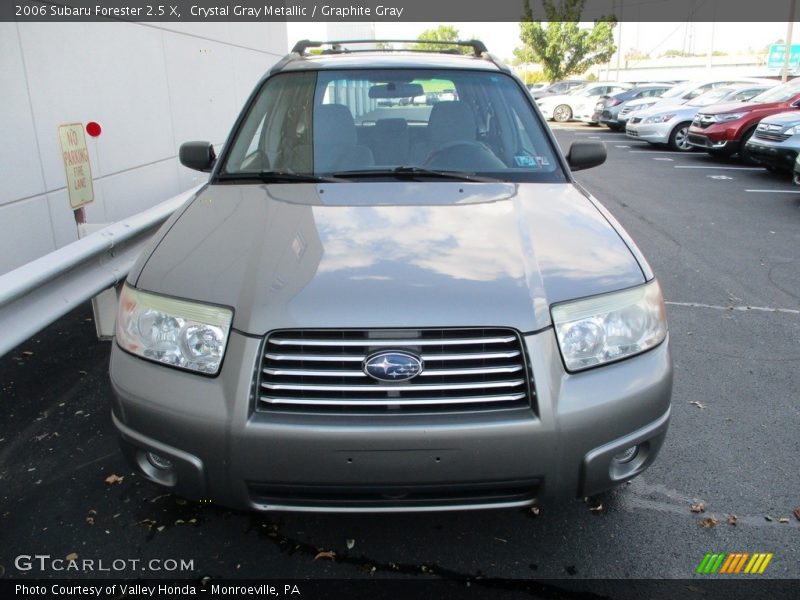 Crystal Gray Metallic / Graphite Gray 2006 Subaru Forester 2.5 X