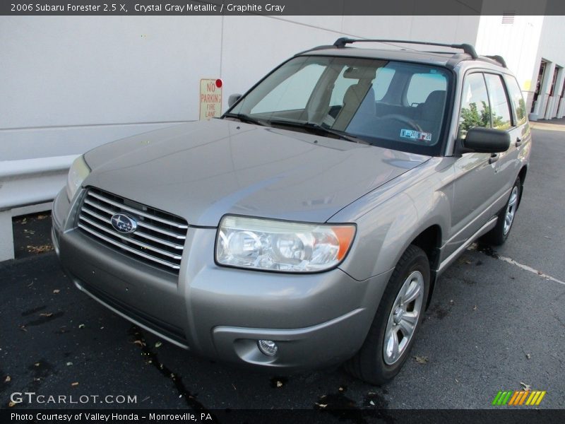 Crystal Gray Metallic / Graphite Gray 2006 Subaru Forester 2.5 X