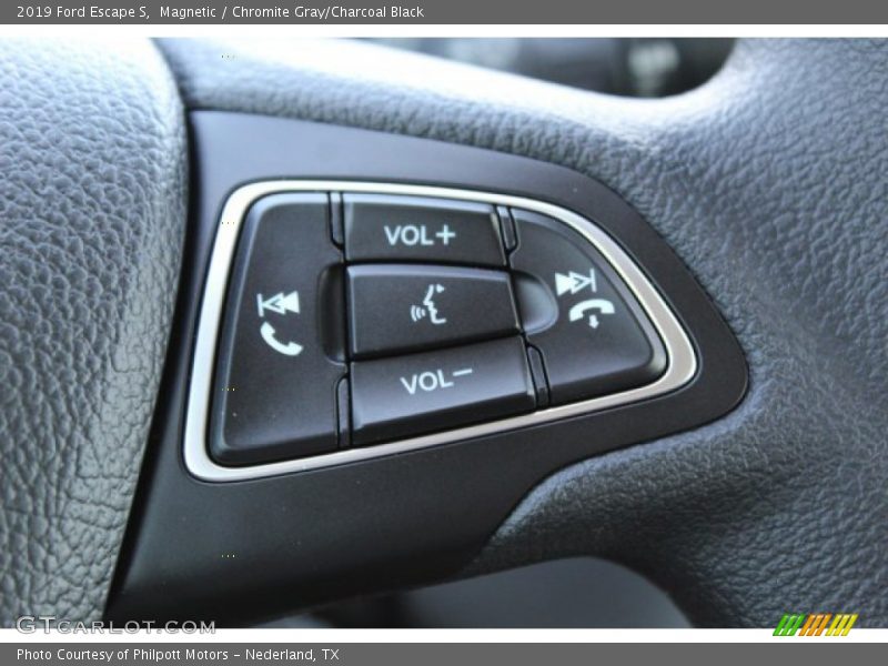 Magnetic / Chromite Gray/Charcoal Black 2019 Ford Escape S