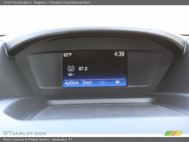 Magnetic / Chromite Gray/Charcoal Black 2019 Ford Escape S
