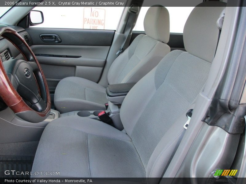 Crystal Gray Metallic / Graphite Gray 2006 Subaru Forester 2.5 X