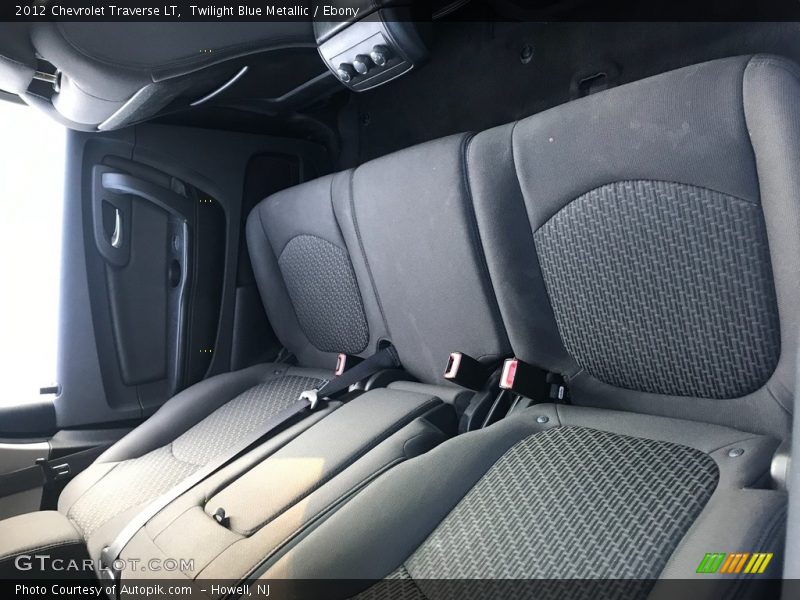 Twilight Blue Metallic / Ebony 2012 Chevrolet Traverse LT
