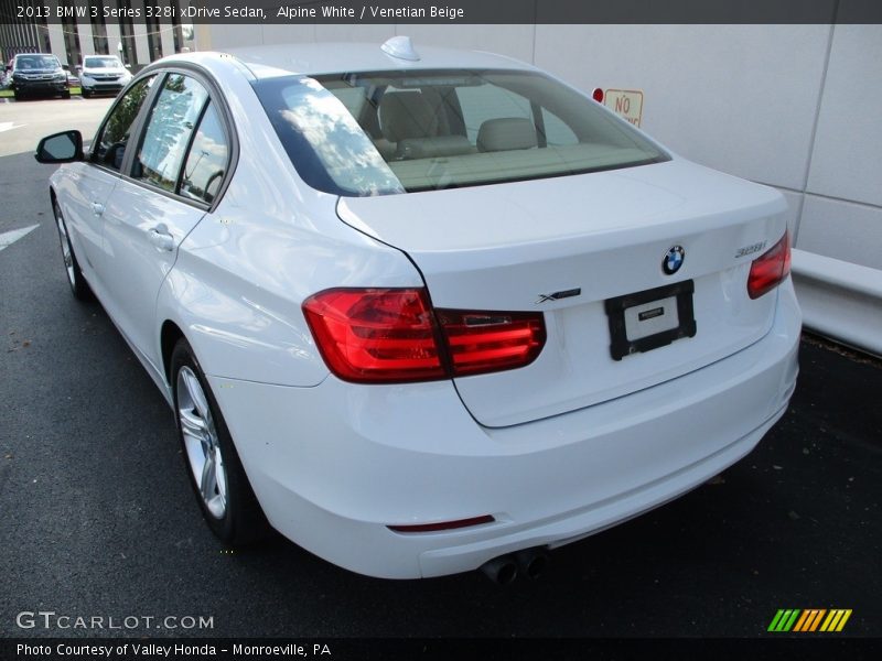 Alpine White / Venetian Beige 2013 BMW 3 Series 328i xDrive Sedan