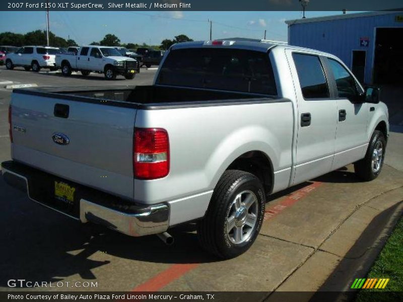 Silver Metallic / Medium Flint 2007 Ford F150 XLT SuperCrew