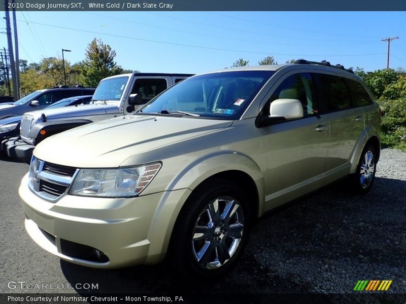 White Gold / Dark Slate Gray 2010 Dodge Journey SXT
