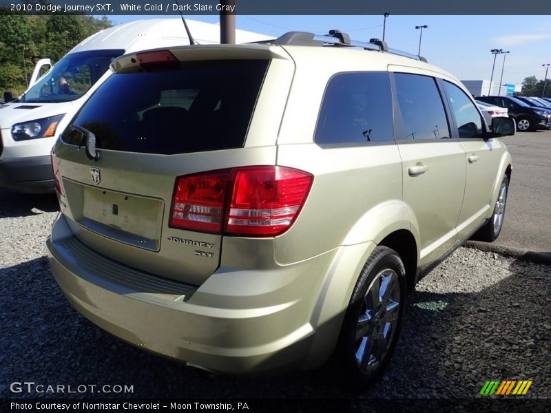White Gold / Dark Slate Gray 2010 Dodge Journey SXT