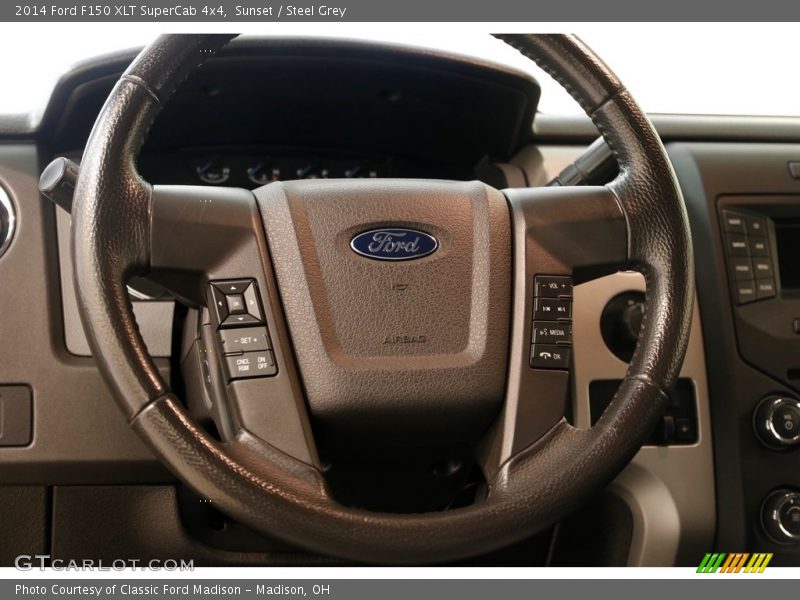 Sunset / Steel Grey 2014 Ford F150 XLT SuperCab 4x4