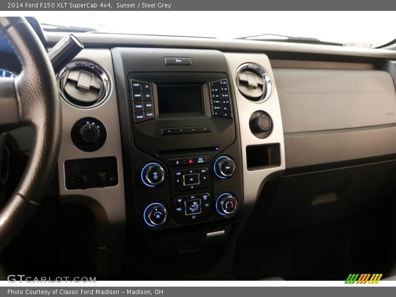 Sunset / Steel Grey 2014 Ford F150 XLT SuperCab 4x4