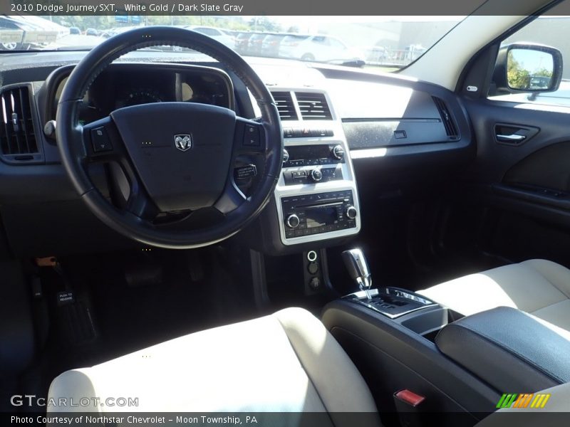 White Gold / Dark Slate Gray 2010 Dodge Journey SXT