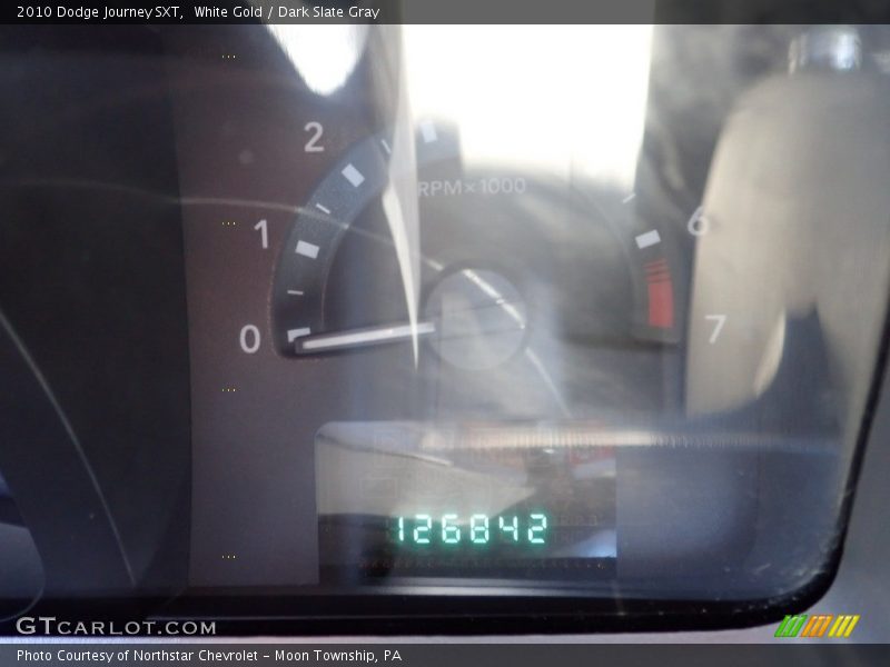 White Gold / Dark Slate Gray 2010 Dodge Journey SXT