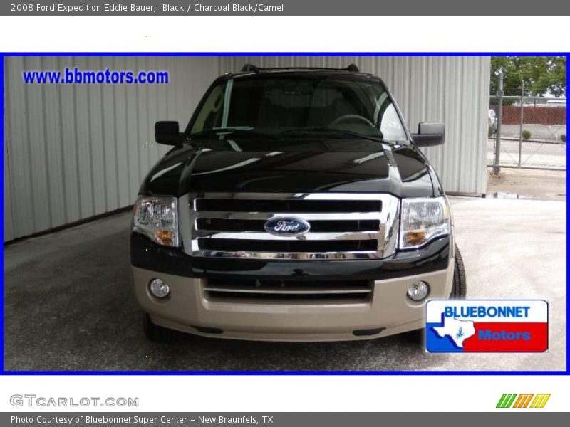Black / Charcoal Black/Camel 2008 Ford Expedition Eddie Bauer